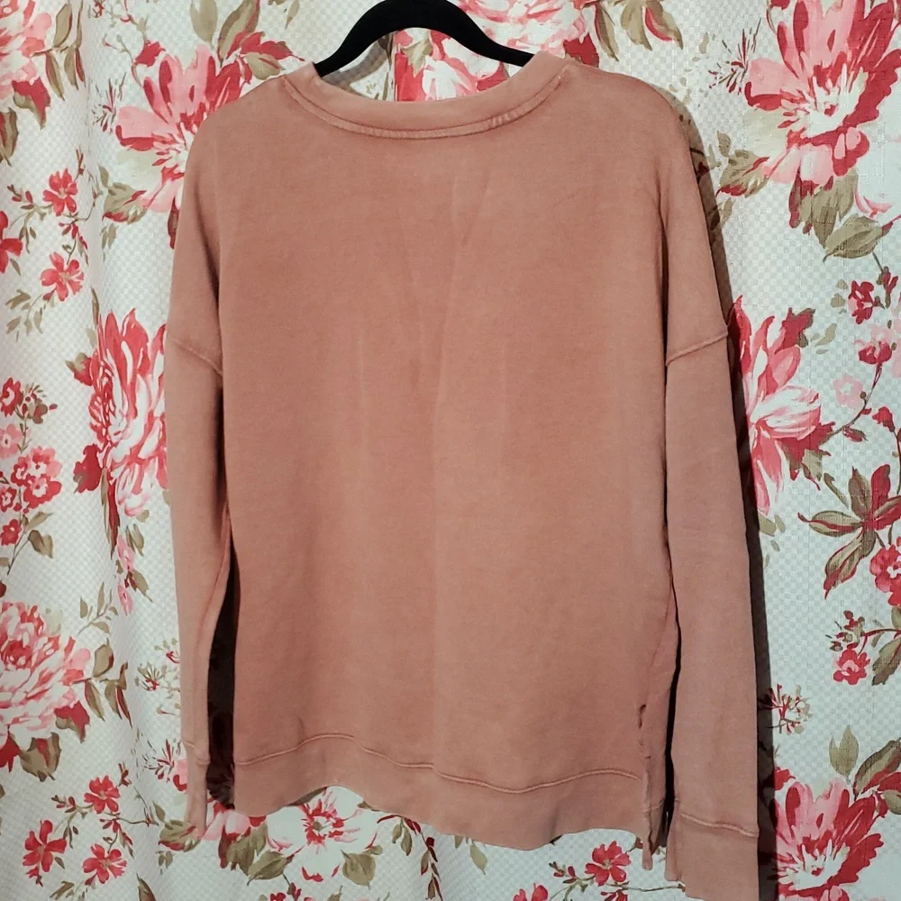 Time and Tru Rust Faded Sweater XL 16 18 - Picture 5 of 5